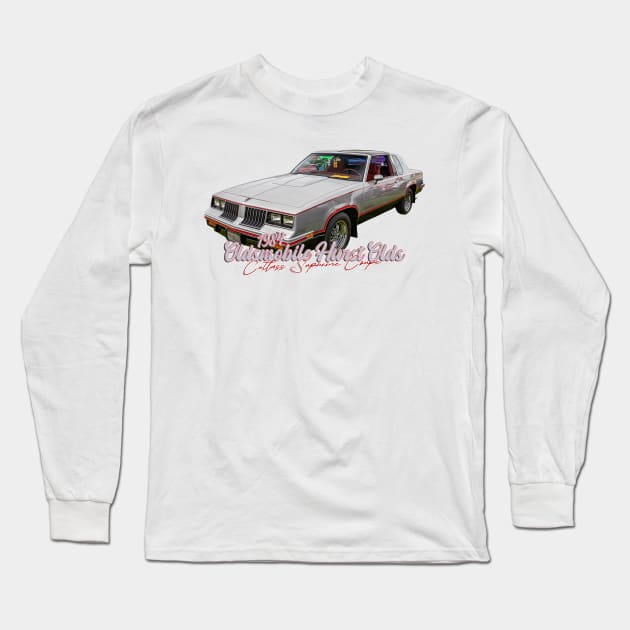 1984 Hurts Olds Cutlass Supreme Coupe Long Sleeve T-Shirt by Gestalt Imagery